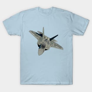 Fighter aircraft cartoon illustration T-Shirt